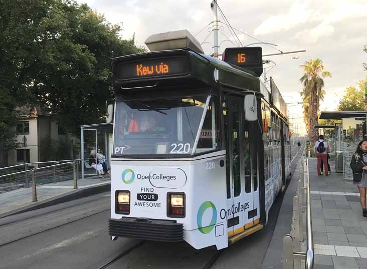 Yarra Trams Class Z3 Open Colleges 220